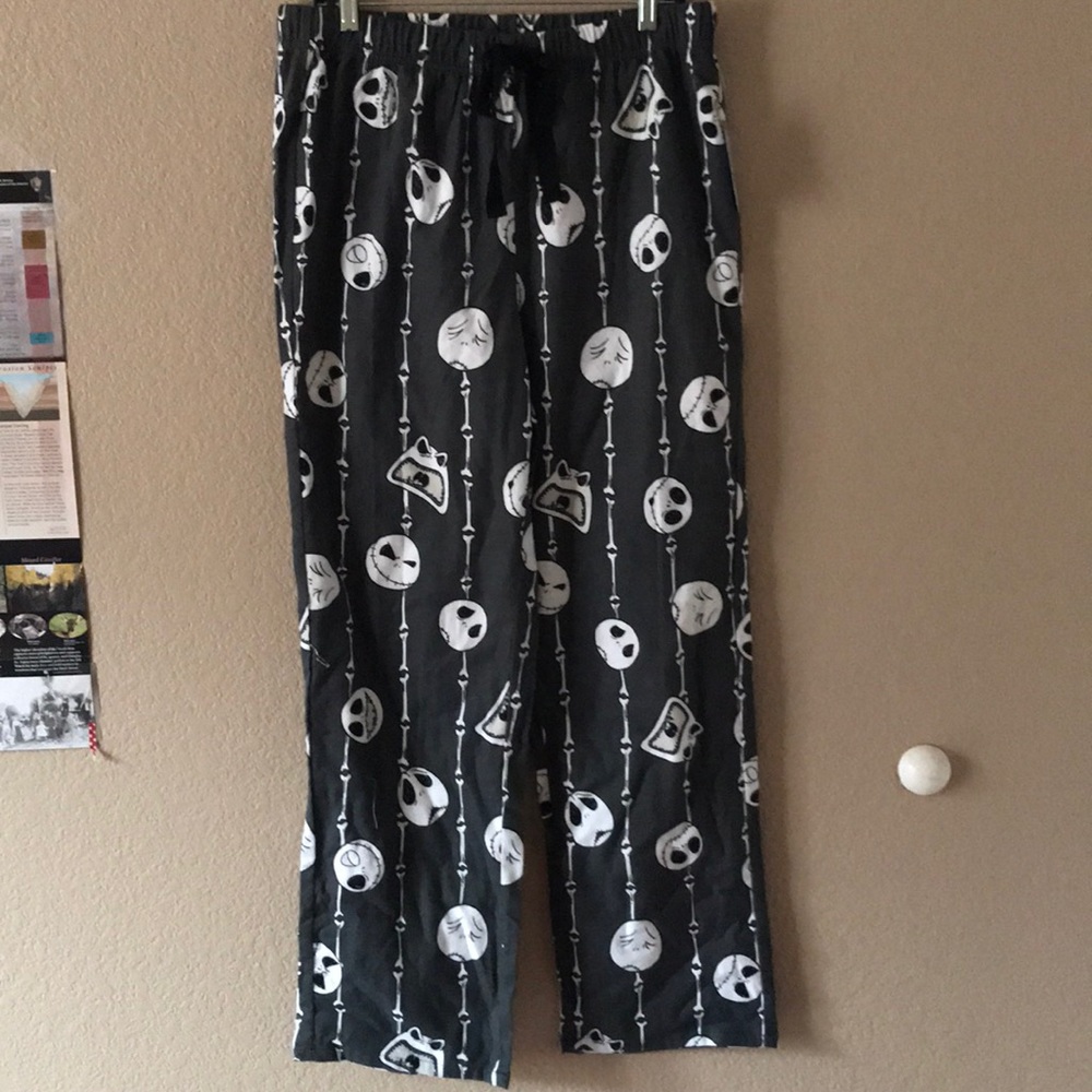 Disney nightmare before Xmas gray sleeping pantNWT